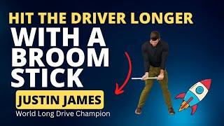 Hit the Driver Longer using a Broom Stick