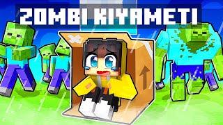 ZOMBİ KIYAMETİNDE 100 GÜN HAYATTA KALMAK ‍️ | Minecraft