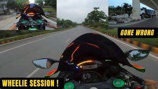 subhe 5 bje zx10r wheelie session 