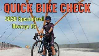 Specialized Diverge E5 (2020) | Quick Bike Check by Ron Zapanta of KingsFamTV