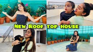 Finally New Roof Top Terrace house Ready | Shopping & Decorating new Terrace House | Bindass Kavya