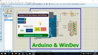 Control LED Via Arduino And WinDev IDE