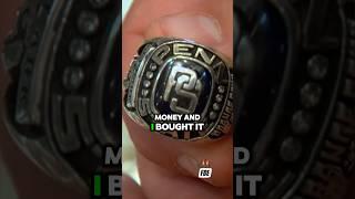 Seller Didn't no His Championship Ring Engraving Was Removed #shorts #pawnstars #championship