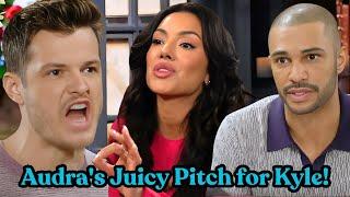 Y&R June 9 Preview! Audra's Juicy Pitch for Kyle & a Mind-Blowing Family Reunion!