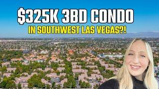 $325K Guard Gated Condo For Sale in Southwest Las Vegas