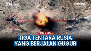 Detik-detik 3 Tentara Rusia Gugur Dihantam Quadrocopters Ukraina, Ngeri!