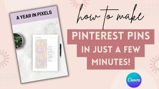 How To Make Pinterest Pins in Canva (2023)