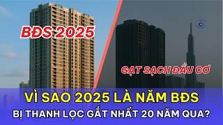 Vì Sao 2025 Là Năm BĐS Bị Thanh Lọc Gắt Nhất 20 Năm Qua?