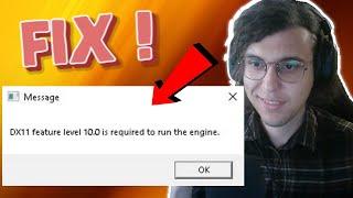 How To Fix DX11 Feature Level 10.0 Is Required To Run The Engine Error In Valorant