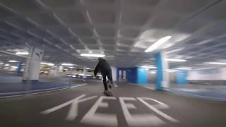 Car Park skateboard chase