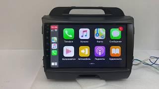 Штатная Mагнитола RedPower Kia Sportage 3 (CarPlay) IPS