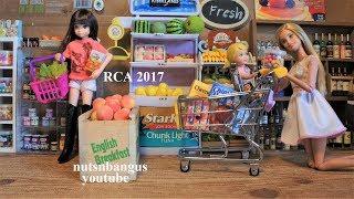 Barbie Supermarket Grocery Store Shopping stop motion