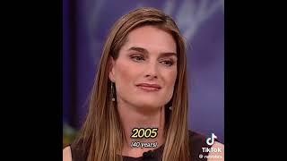 brooke Shields over the years~ Brooke Shields 90s beauty#brookeshields #90s #model #actress