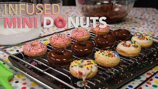 Mini Donuts - Infused Food How To - Magicalbutter.com