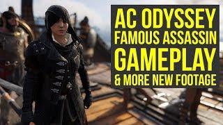Assassin's Creed Odyssey Gameplay Fight Alongside FAMOUS ASSASSIN & More! (AC Odyssey Gameplay)