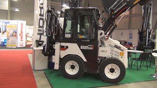 Hidromek HMK 62 SS Mini Backhoe Loader (2022) Exterior and Interior