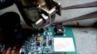 How to remove a Mini USB port smd smt