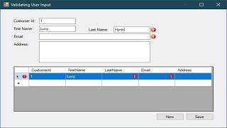 C# Tutorial - TextBox Validation with Error Provider in C# | FoxLearn