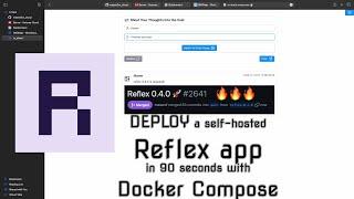 Self-hosting a Production Reflex app in 90 seconds