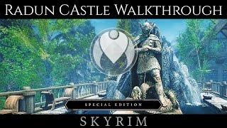 RADUN CASTLE WALKTHROUGH | Skyrim SE Ultra High ENB - Photoreal Graphics | Nvidia GTX 1080