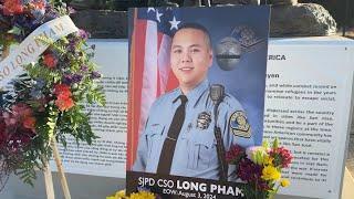 Vigil held for Long Pham, San Jose community service officer killed by suspected drunk driver