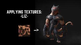 [BUILT BY COLOSSUS] APPLYING TEXTURES TO MAYA RIG LIZ
