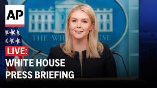 LIVE: White House press briefing