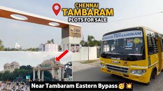 CMDA & RERA Approved Land for sale in Tambaram Chennai near Tambaram Eastern Bypass