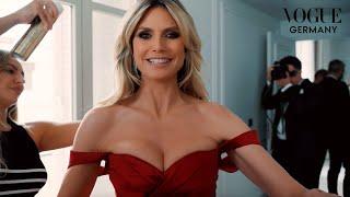 Heidi Klum macht sich bereit für die Filmfestspiele in Cannes | Getting Ready With | VOGUE Germany