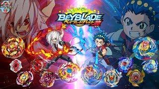 MEGA BATTLE Beyblade! All Spryzens against all Valtryeks - Shu VS Valt