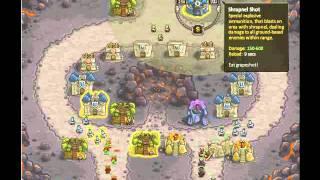 Kingdom Rush Walkthrough - Levels 11 and 12 - 3 Stars