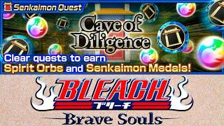 ПРОХОЖДЕНИЕ SENKAIMON QUEST - CAVE OF DILIGENCE (Extra Floors) | Bleach Brave Souls #746