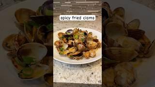 spicy fried clams 辣炒花蛤 #cooking #chinesefood #recipe #easyrecipe #clam #spicy