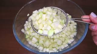 FRESH ZUCCHINI Salad - You've never tried Zucchini like this! Quick and Tasty!