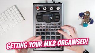 Beginner's guide to organising SP404-MK2 Projects!