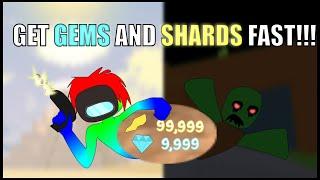 How to QUICKLY grind GEMS AND SHARDS in Roblox Elemental Battlegrounds!