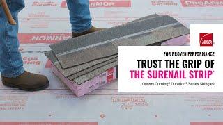 Duration® Series Shingles Nailing Zone Performance | Owens Corning Roofing