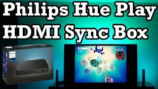 Philips Hue Play HDMI Sync Box Unboxing Review Hands On First Impression Setup TV Light LED