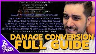 HOW DMG CONVERSION WORKS - FULL GUIDE | Path of Exile