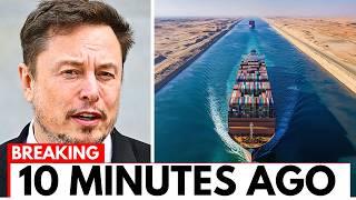 ELON MUSK: "I'll Show You The $300 BN Race To Replace The Suez Canal"