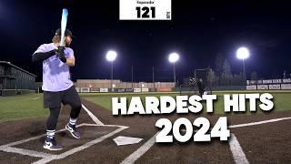 HARDEST HITS of 2024 | Baseball Bat Bros