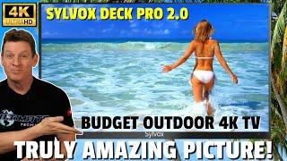 I TESTED THE  CHEAPEST OUTDOOR 4K TV - SYLVOX DECK PRO 2.0 (2024)