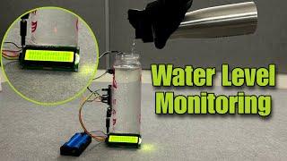 Water Level Monitoring System with Arduino & LCD Display – Easy Tutorial