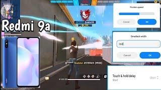 Xiaomi Redmi 9a Free Fire  Full settings ️ tested️.