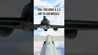 AIR-T0-AIR MISSILE AT 2.3! #shorts #warthunder