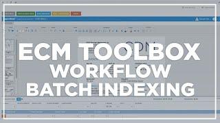 ApplicationXtender Batch Indexing - ECM Toolbox