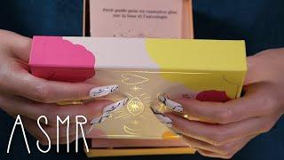 ASMR Birchbox unboxing triggers ( no talking | tapping & scratching)