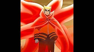 NARUTO USES BARYON MODE  TO SAVE  BORUTO & SASUKE 