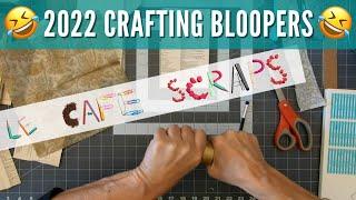 Crafting Bloopers & Outtakes | So You Think You Can Craft? | [Le Cafe Scraps]