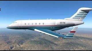 X-Plane 11 | Challenger 300 | KSNA - KRNO | Pilotedge